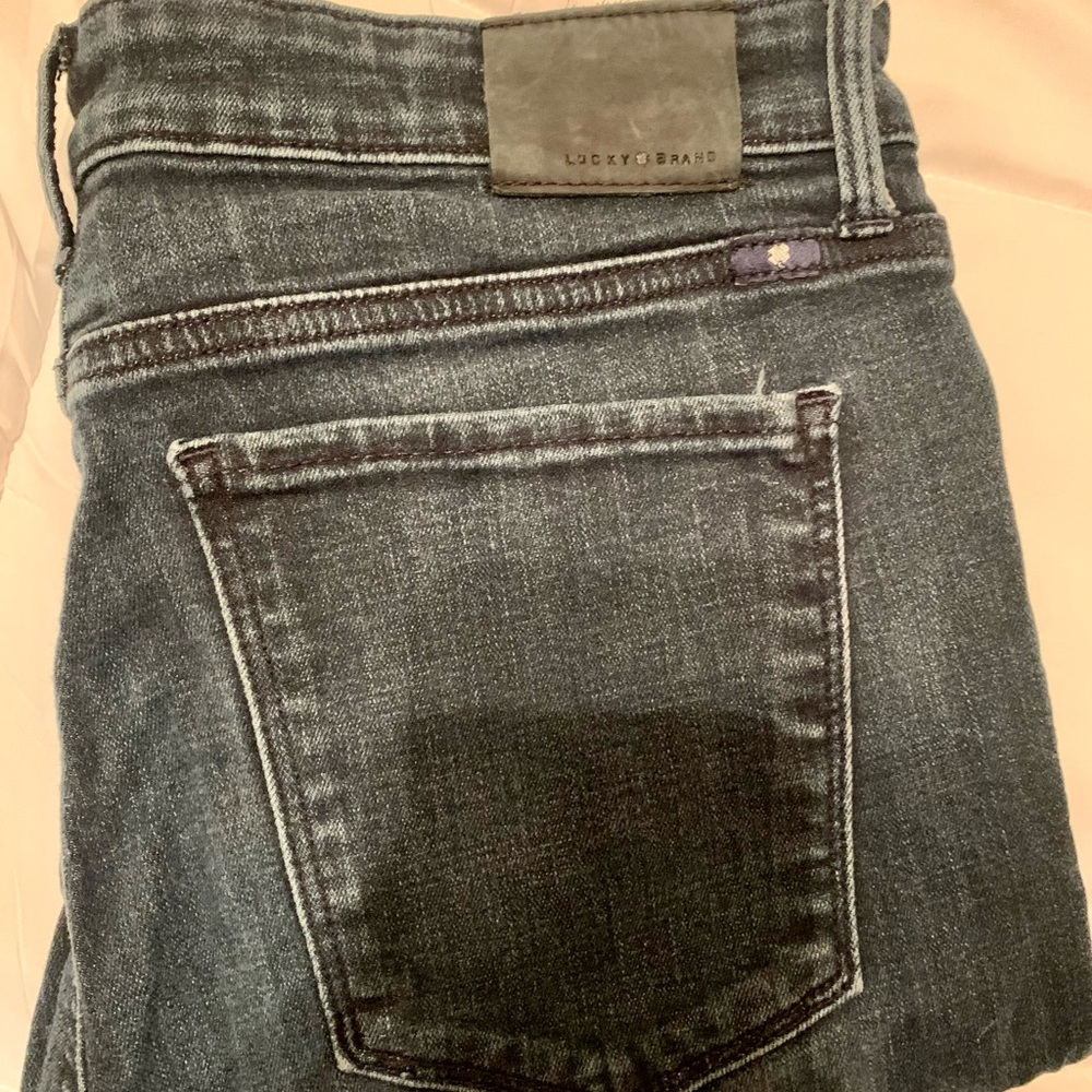 Lucky Brand dark denim skinny jeans